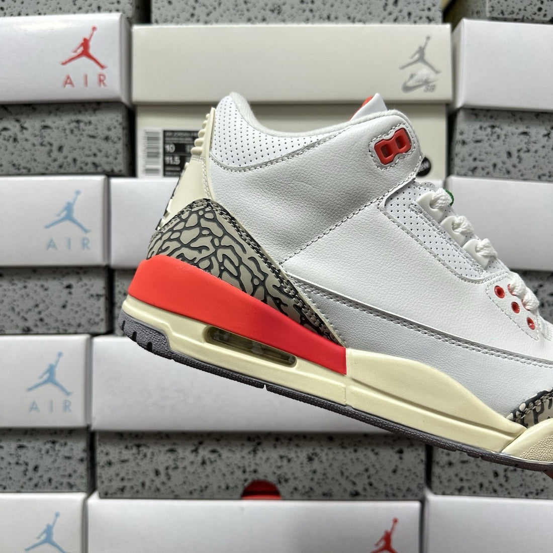 Air Jordan 3 Hall of Fame Infrared