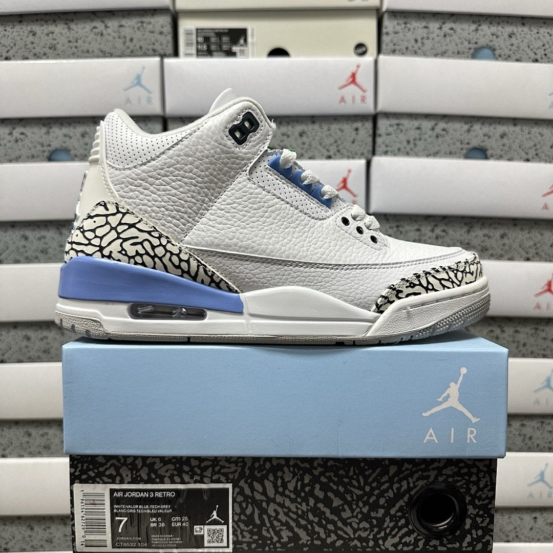 Air Jordan 3 Laser Blue Cement