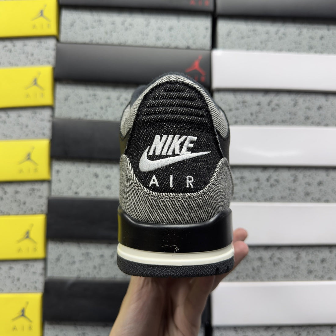Air Jordan 3 Levi's Black Denim