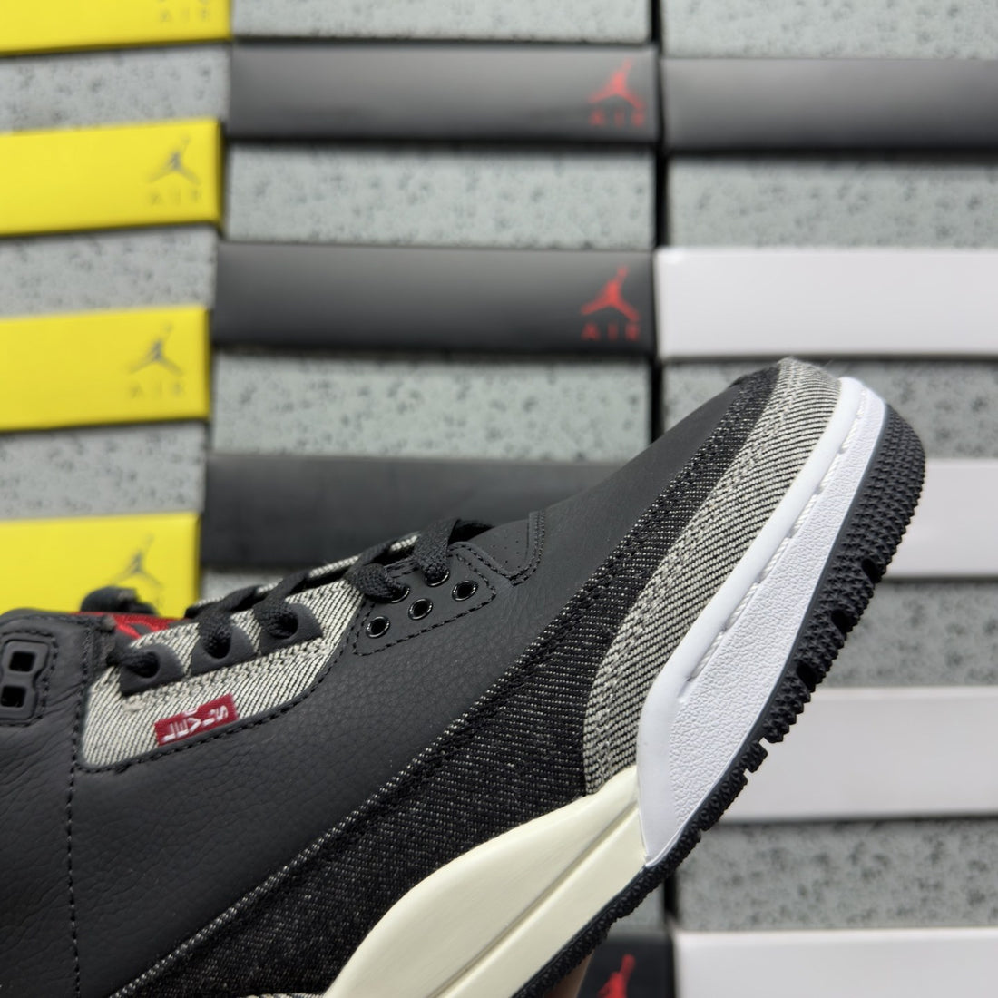 Air Jordan 3 Levi's Black Denim