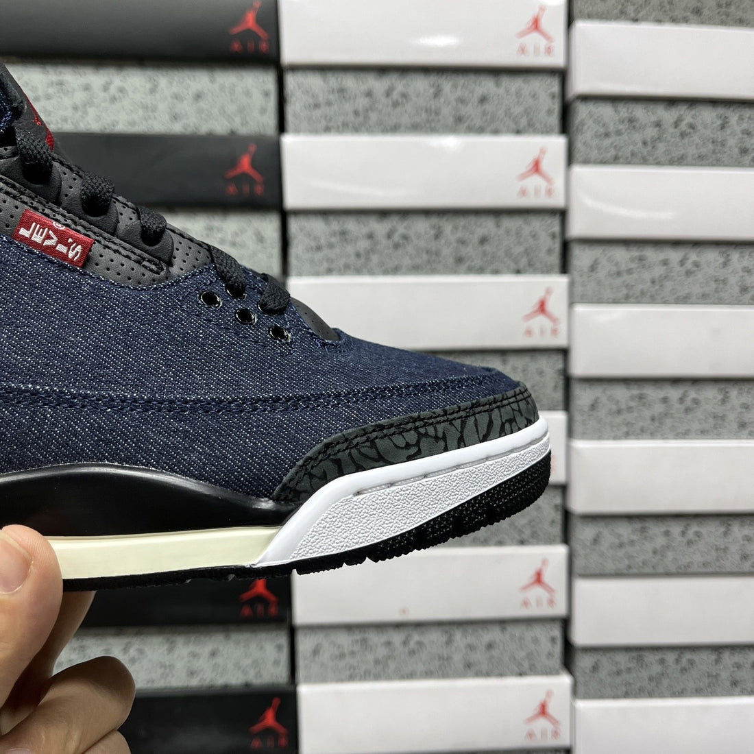 Air Jordan 3 Levi's Navy Denim
