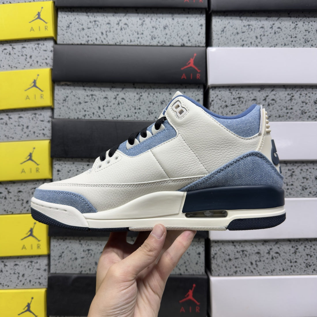 Air Jordan 3 Levi's White Denim
