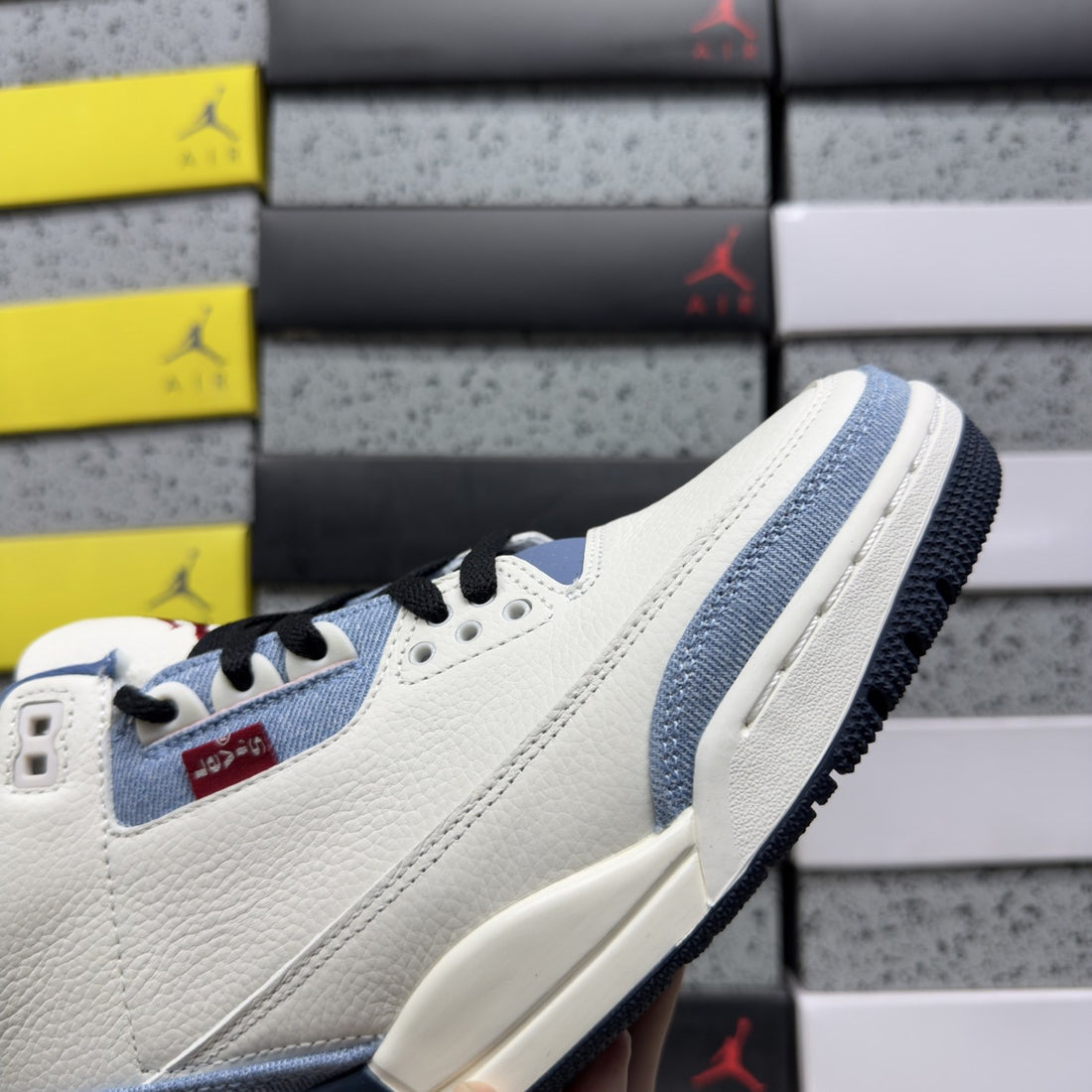 Air Jordan 3 Levi's White Denim