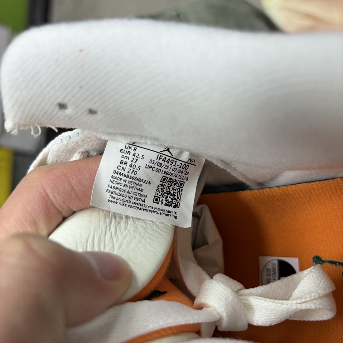 Air Jordan 3 Miami Hurricanes