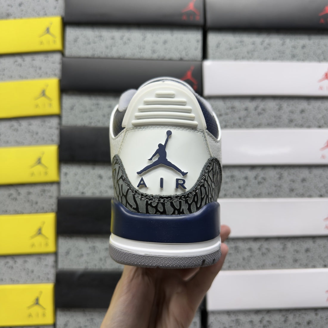 Air Jordan 3 Midnight Navy Cement