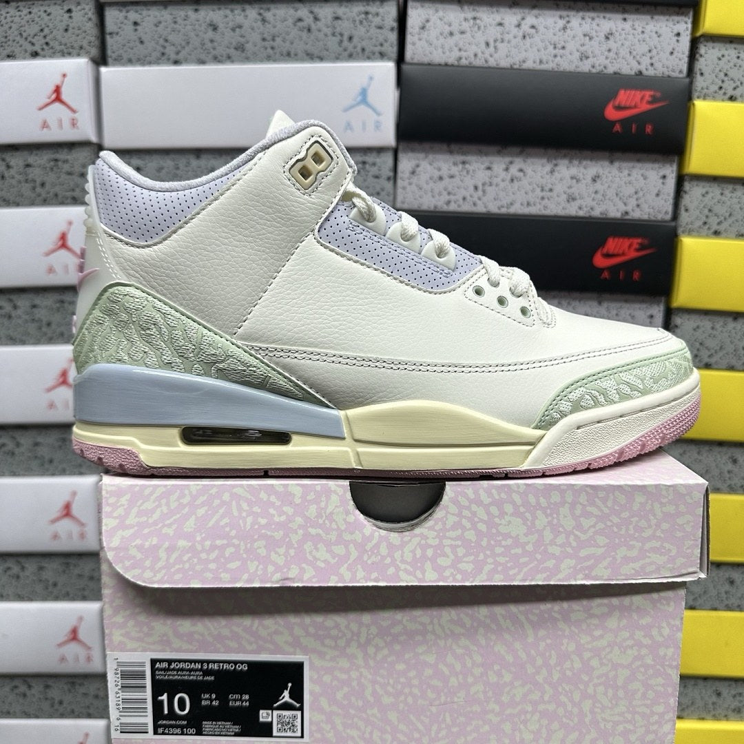 Air Jordan 3 Mint Pink Pastel
