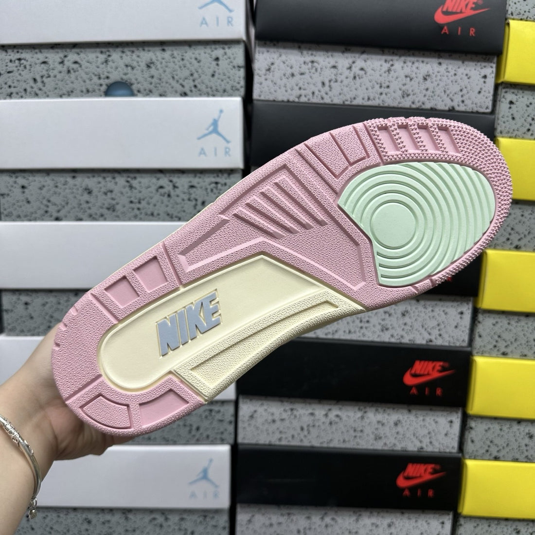 Air Jordan 3 Mint Pink Pastel