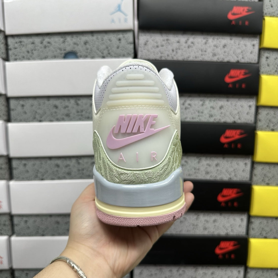 Air Jordan 3 Mint Pink Pastel