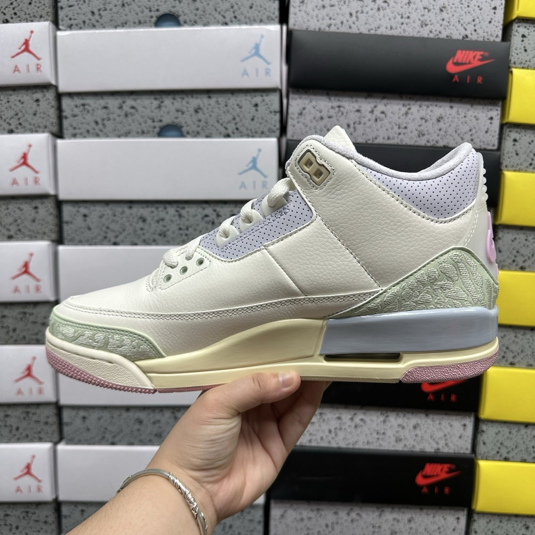 Air Jordan 3 Mint Pink Pastel