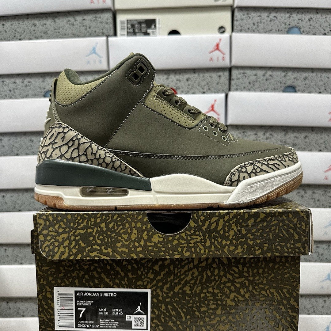Air Jordan 3 Olive Cement