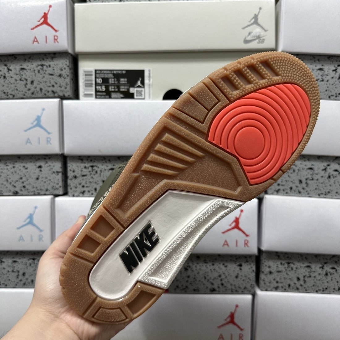 Air Jordan 3 Olive Cement