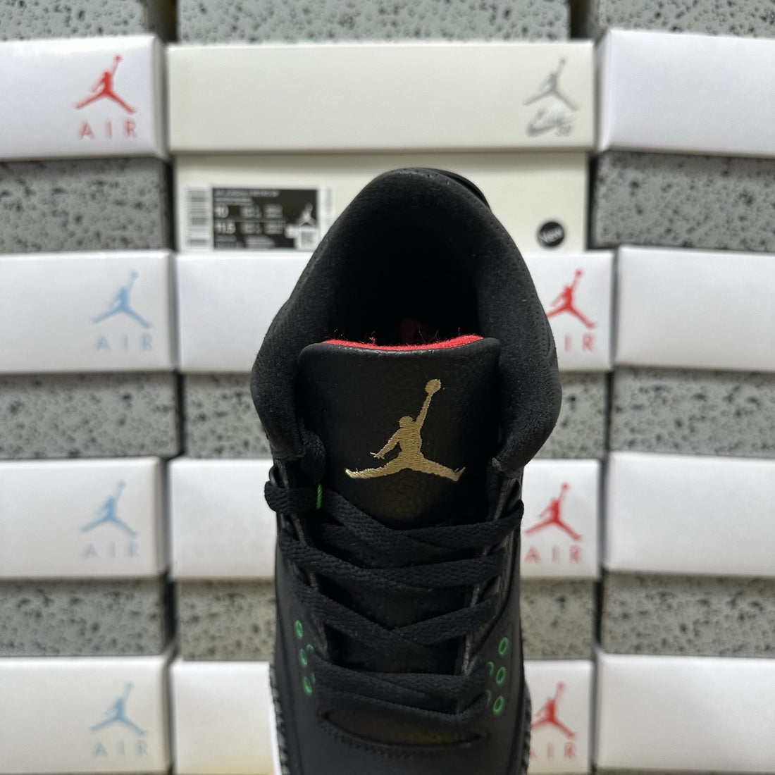 Air Jordan 3 Pine Green Black Cement