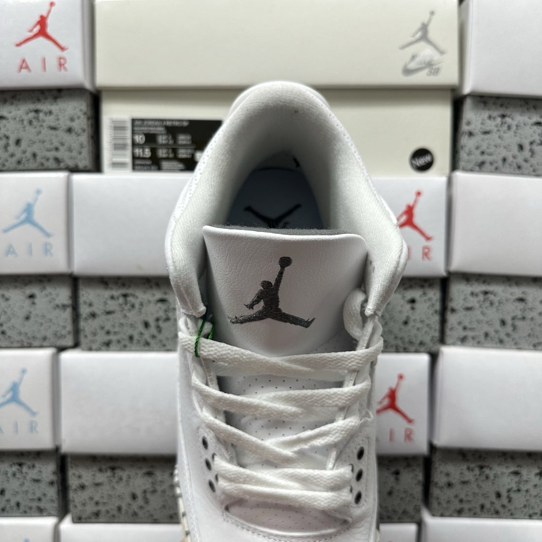 Air Jordan 3 Sail Cement Grey