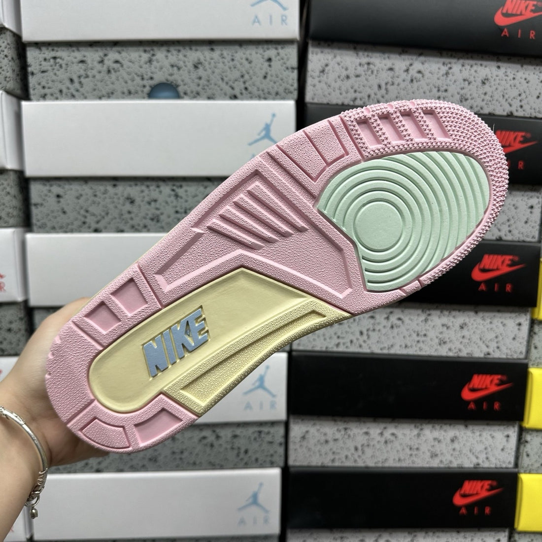 Air Jordan 3 Sail Mint Blue