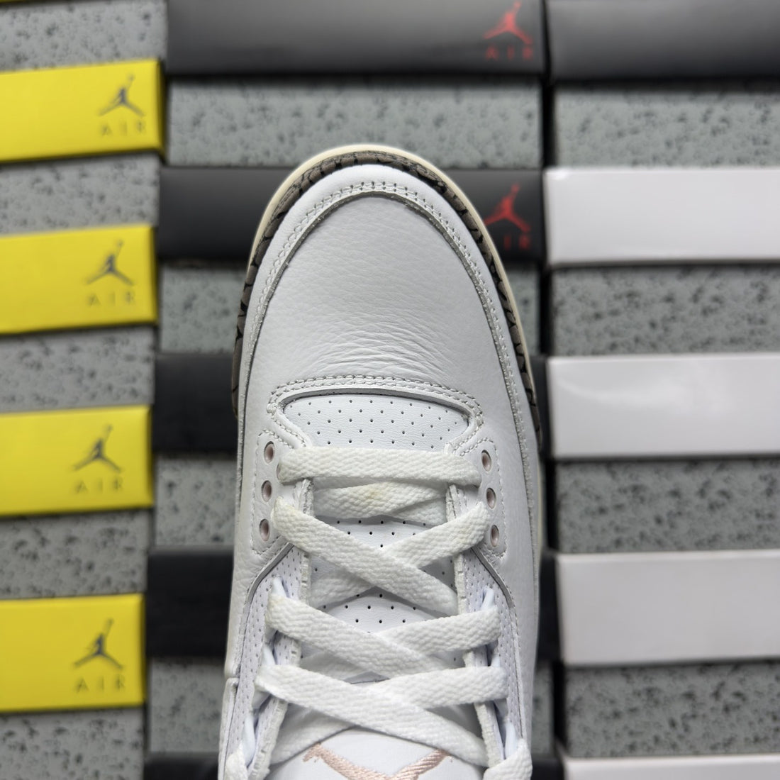 Air Jordan 3 Sail Pink Cement