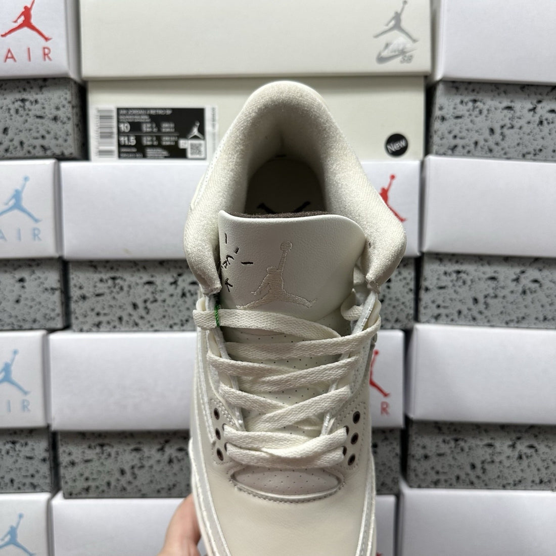 Air Jordan 3 Sail Suede Cream