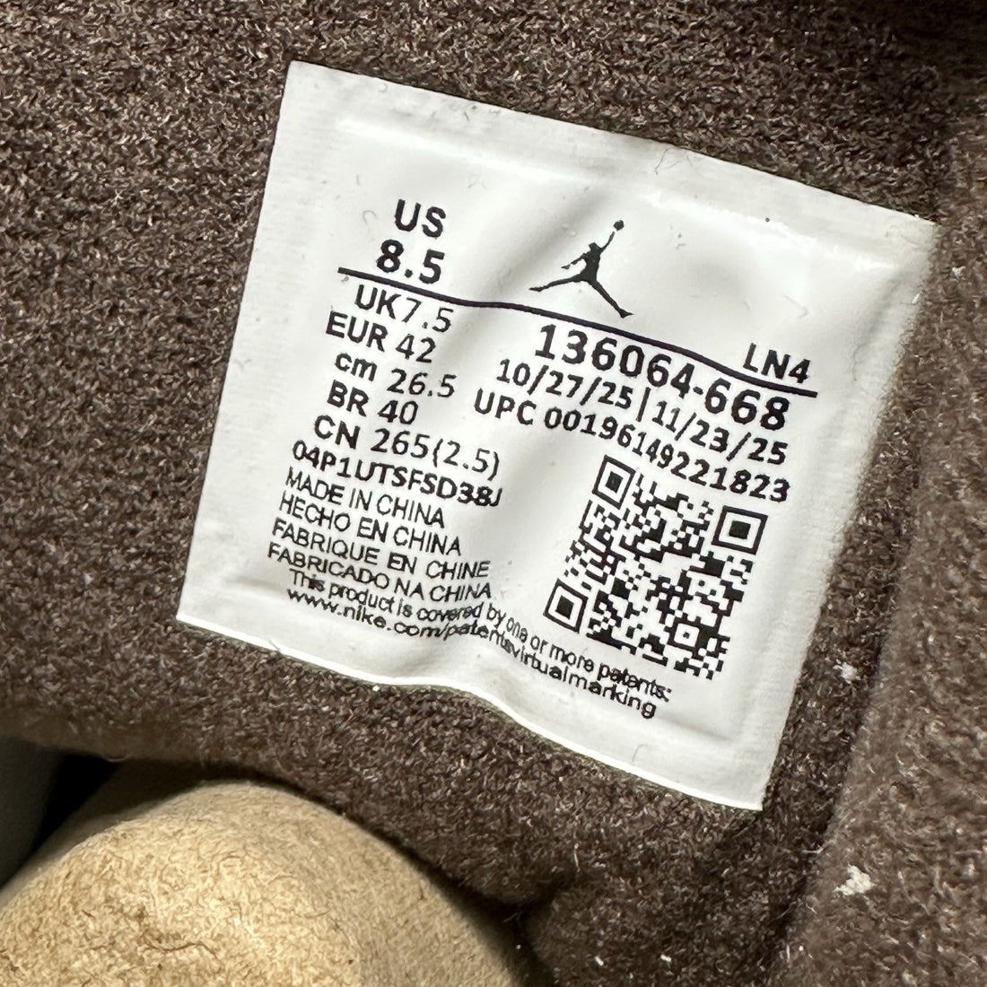 Air Jordan 3 Sail Suede Cream
