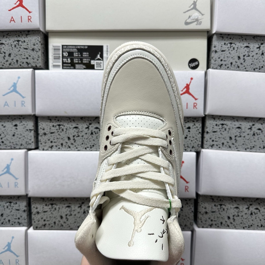 Air Jordan 3 Sail Suede Cream