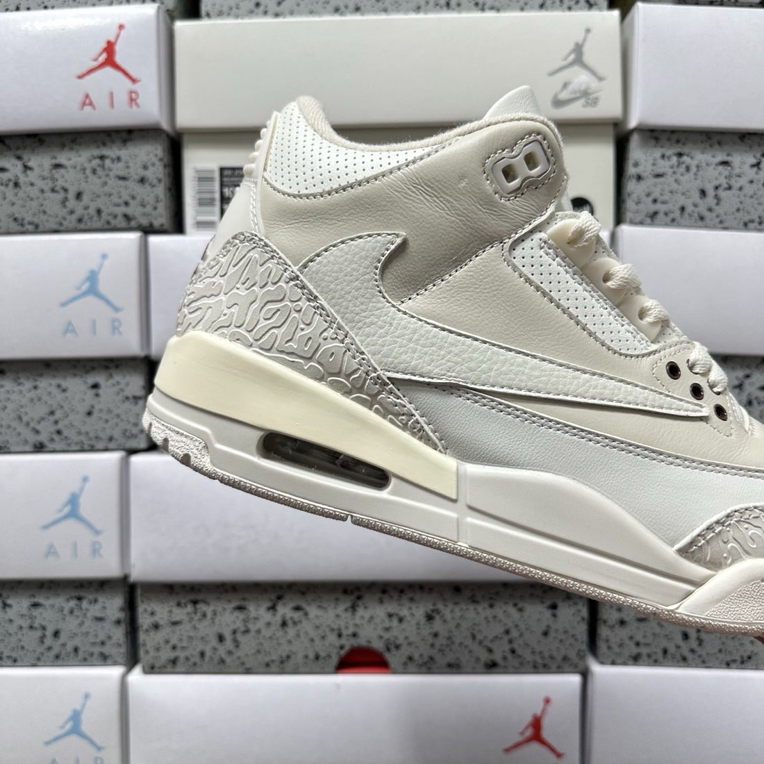 Air Jordan 3 Sail Suede Cream