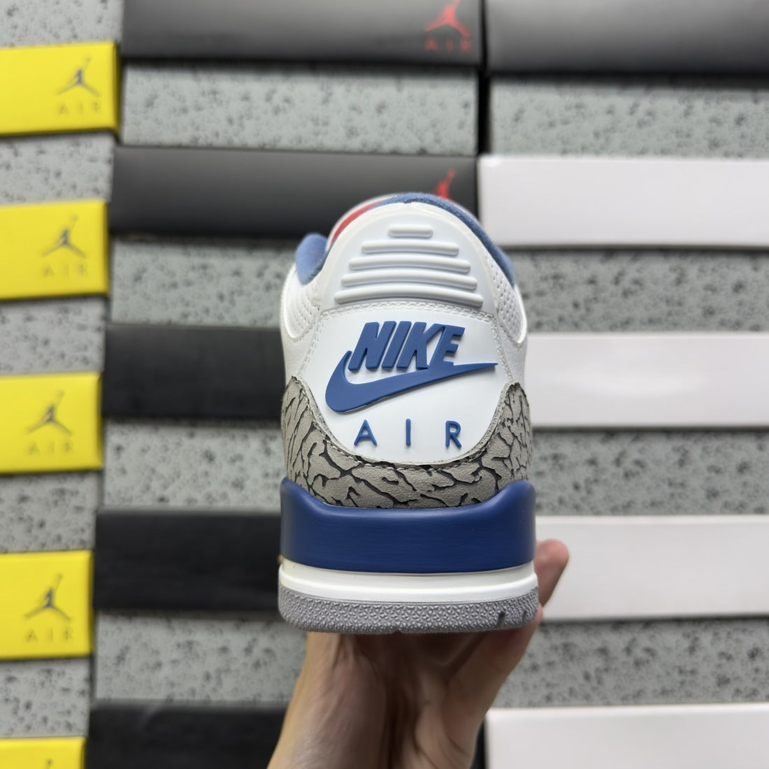 Air Jordan 3 Sail True Blue