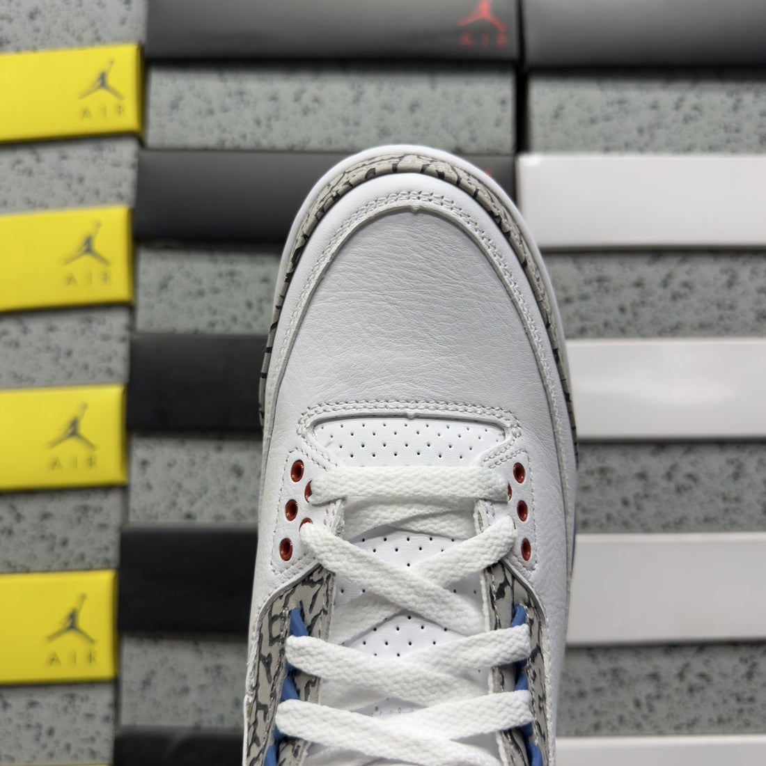 Air Jordan 3 Sail True Blue