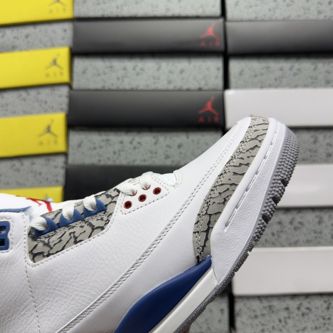 Air Jordan 3 Sail True Blue