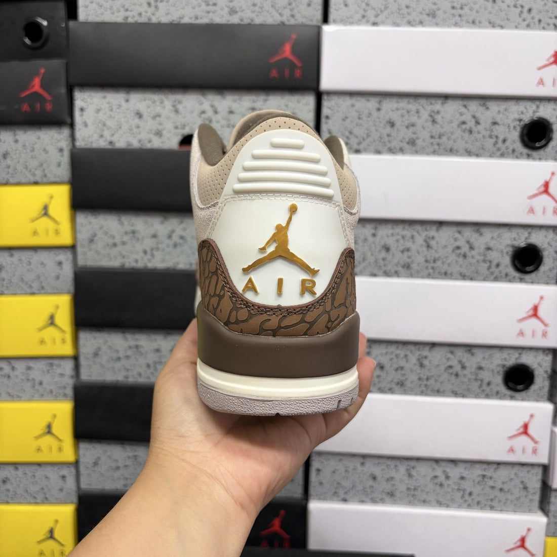 Air Jordan 3 Tan Mocha Cement