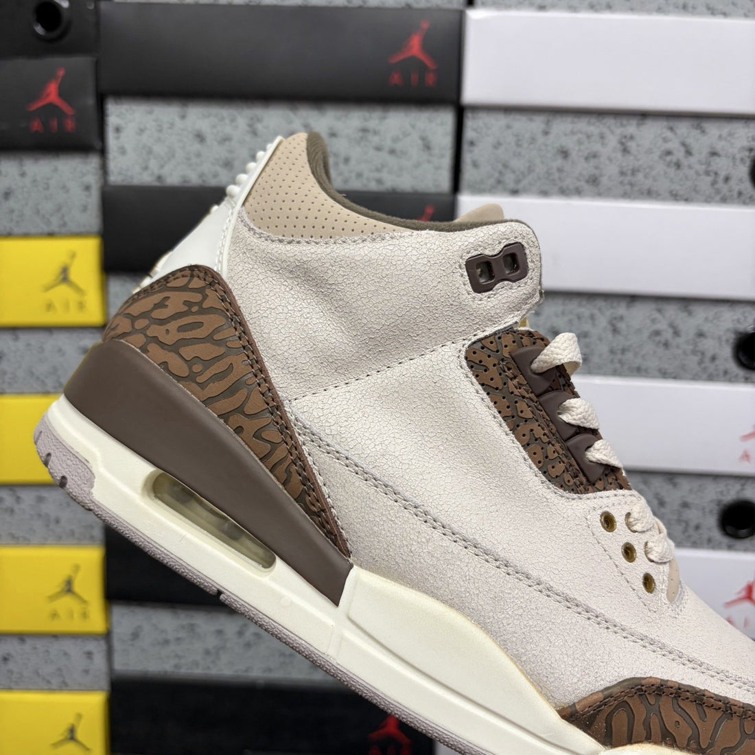 Air Jordan 3 Tan Mocha Cement