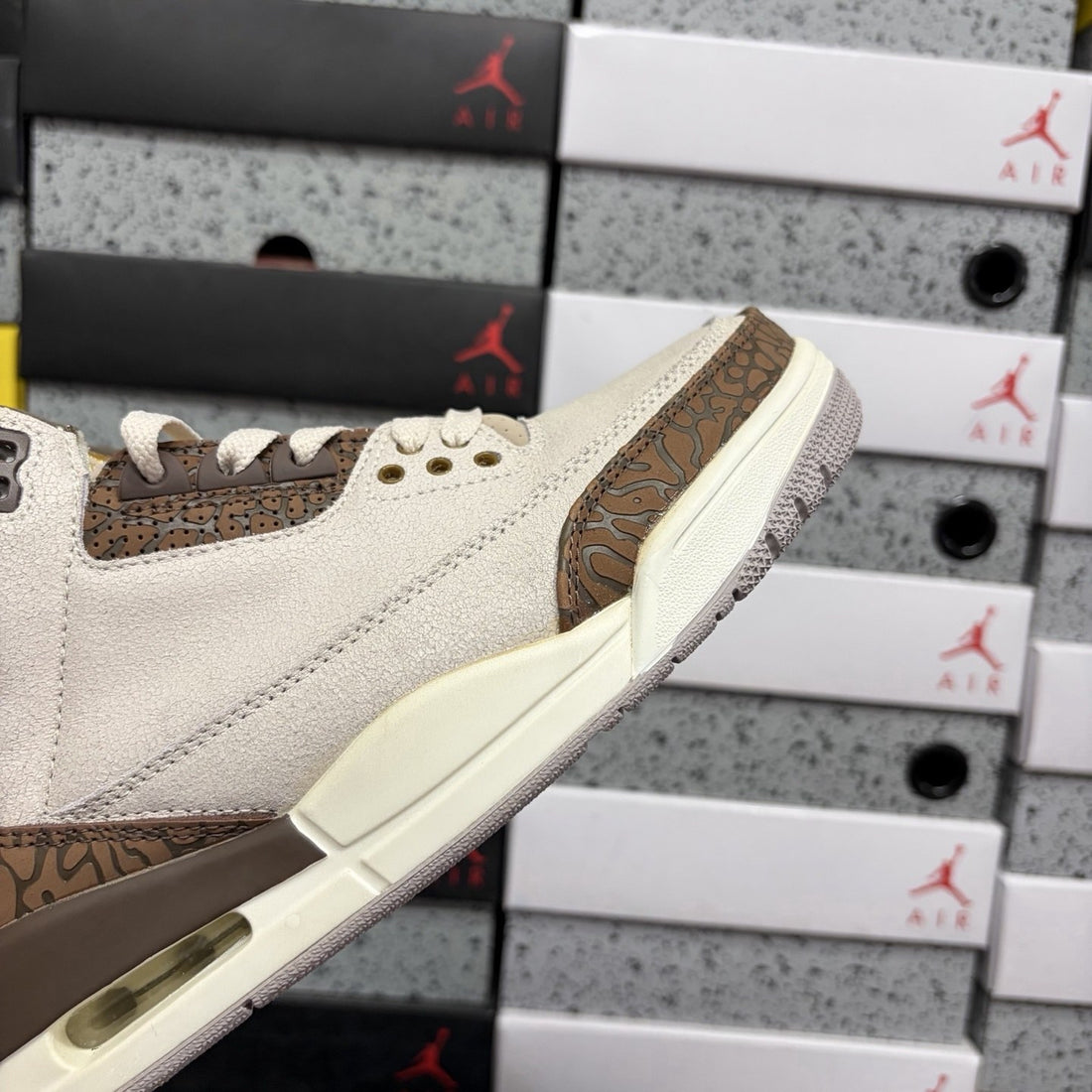 Air Jordan 3 Tan Mocha Cement