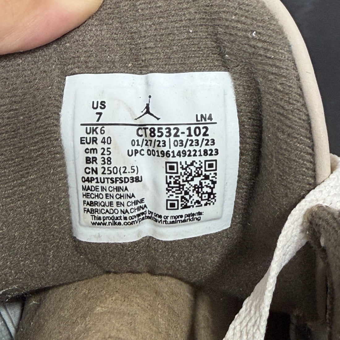 Air Jordan 3 Tan Mocha Cement