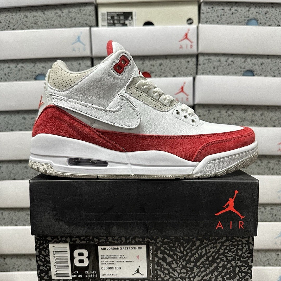 Air Jordan 3 Tinker Red Suede