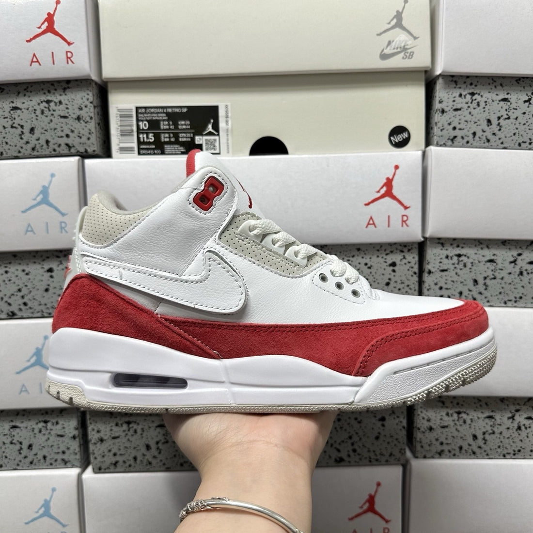 Air Jordan 3 Tinker Red Suede