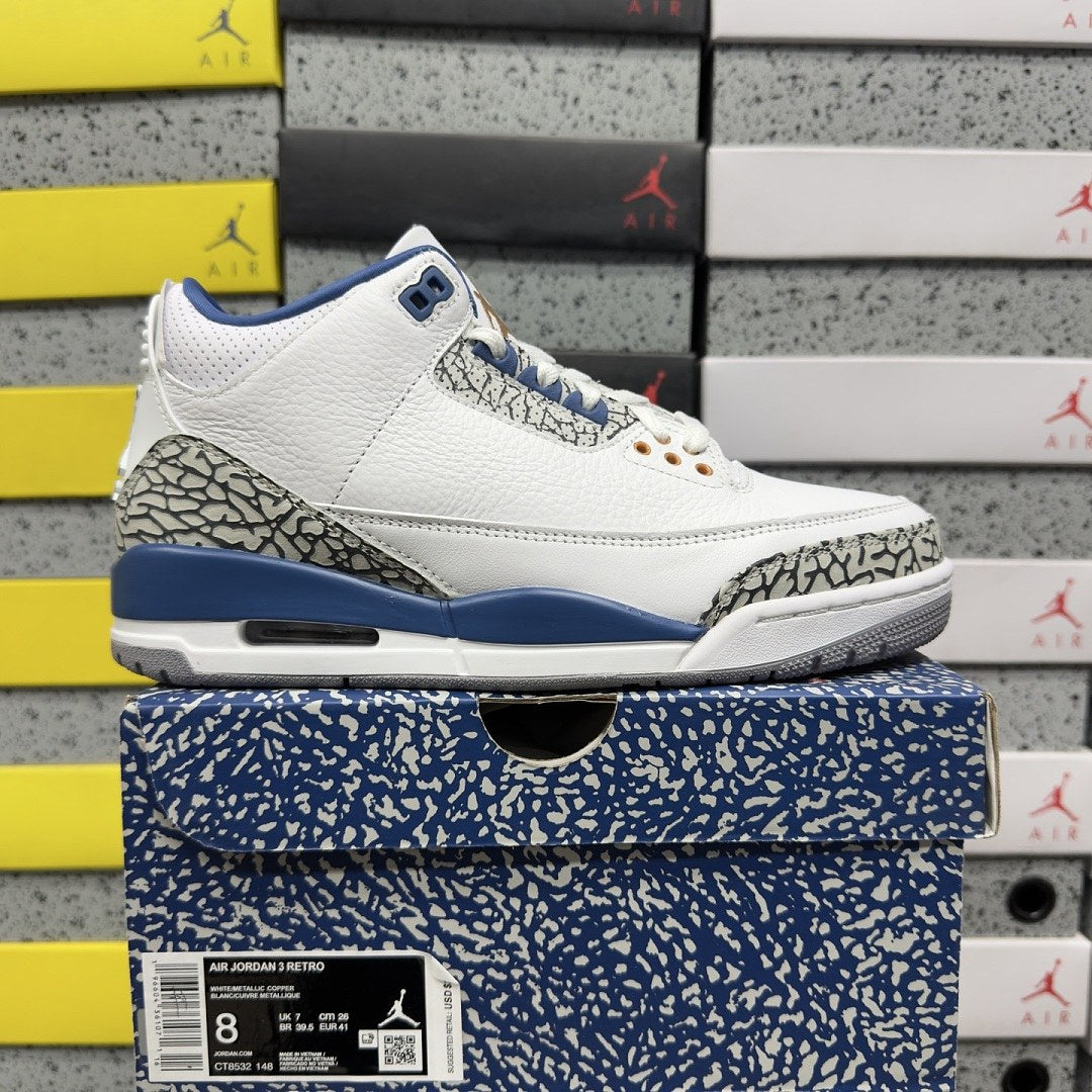 Air Jordan 3 True Blue Cement