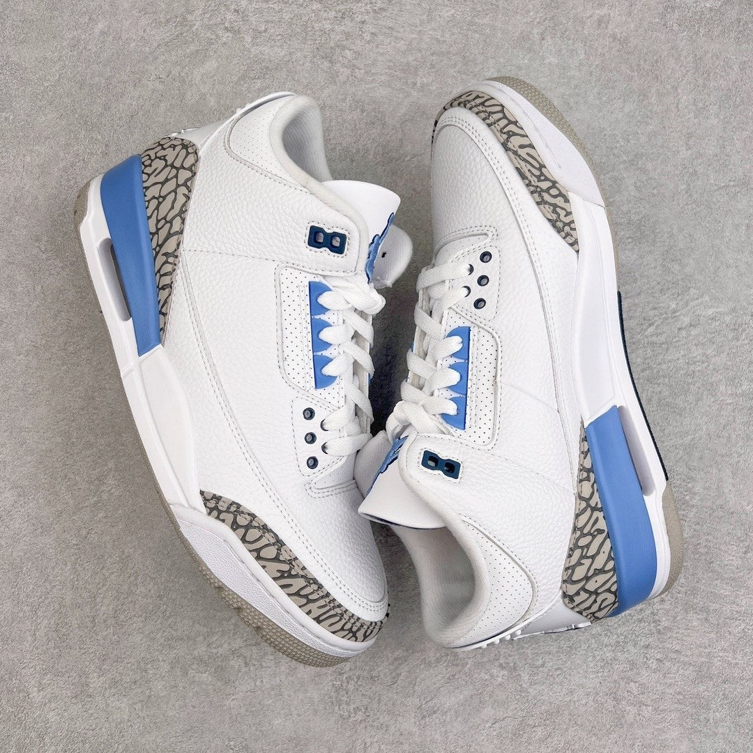 Air Jordan 3 UNC White Cement