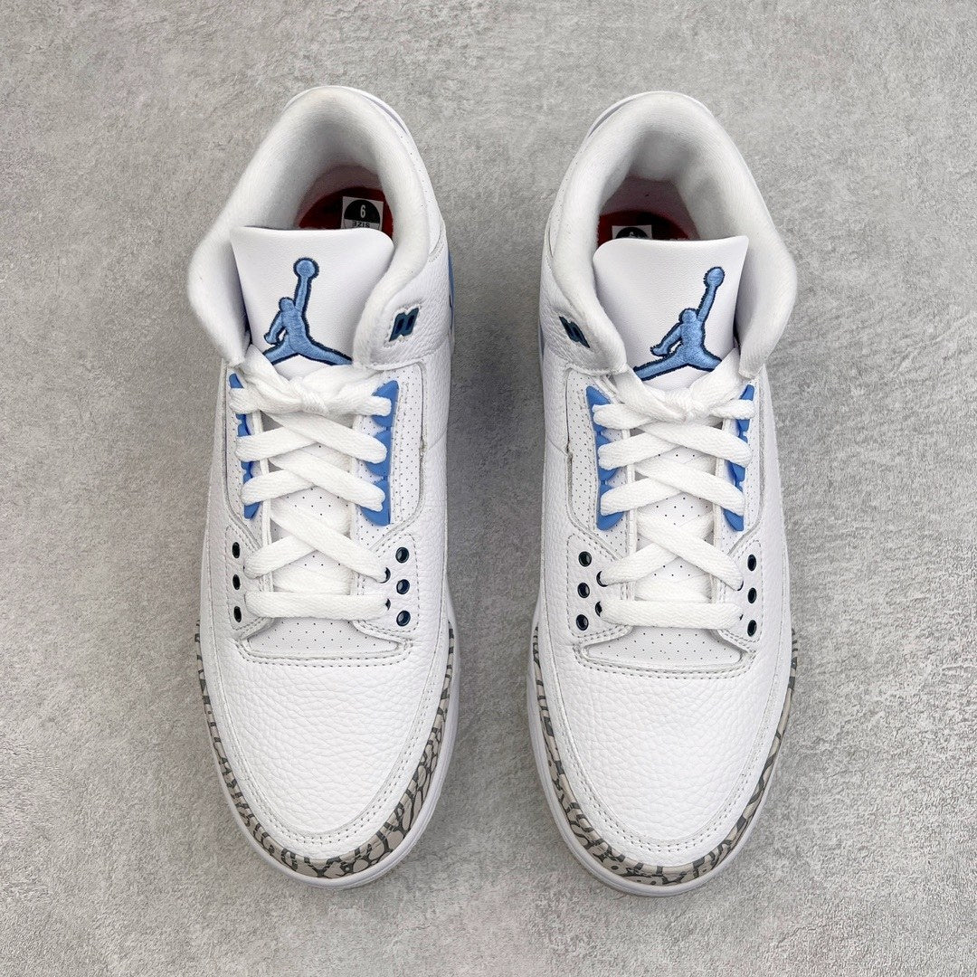 Air Jordan 3 UNC White Cement