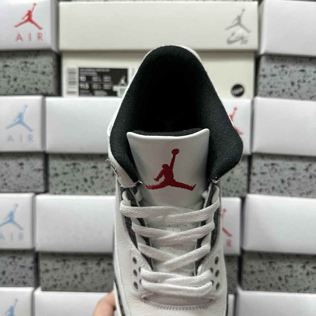 Air Jordan 3 White Cement Grey