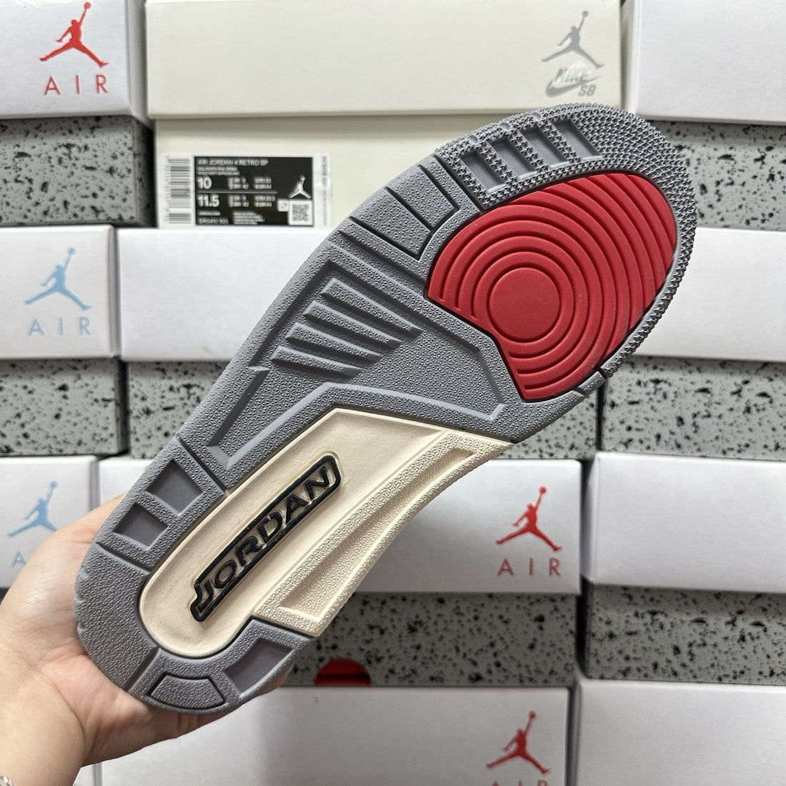 Air Jordan 3 White Cement Grey