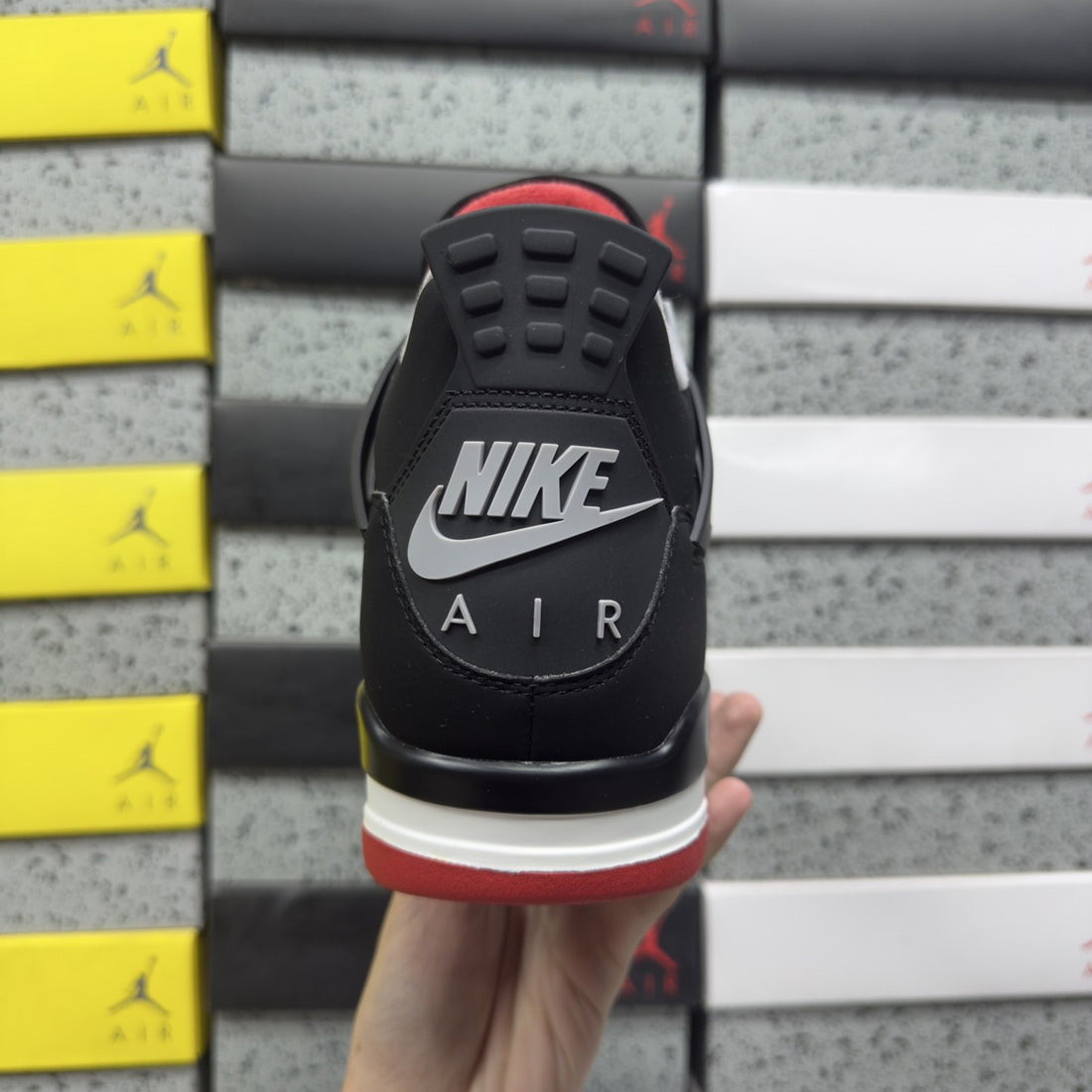 Air Jordan 4 Black Fire Red
