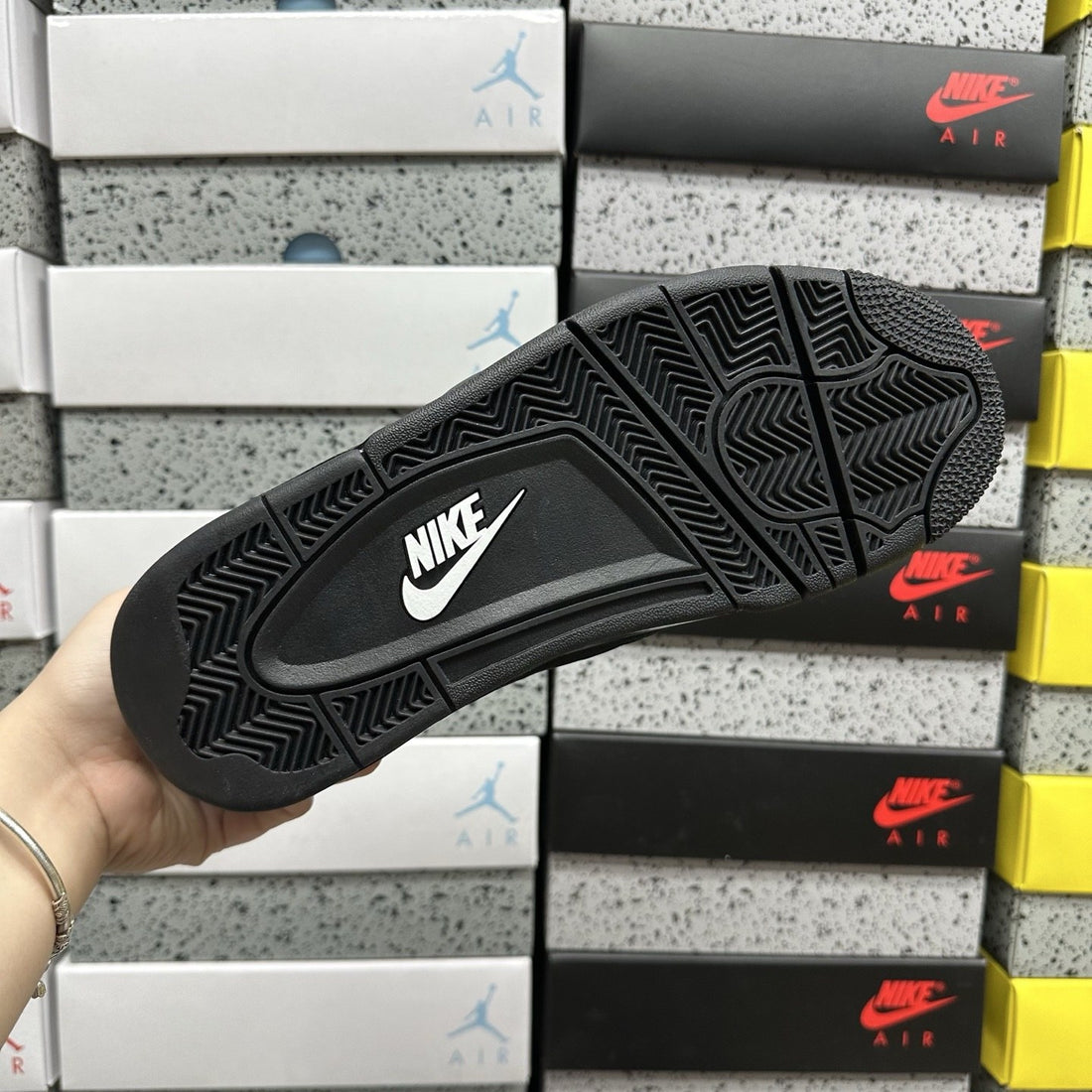 Air Jordan 4 Black Suede