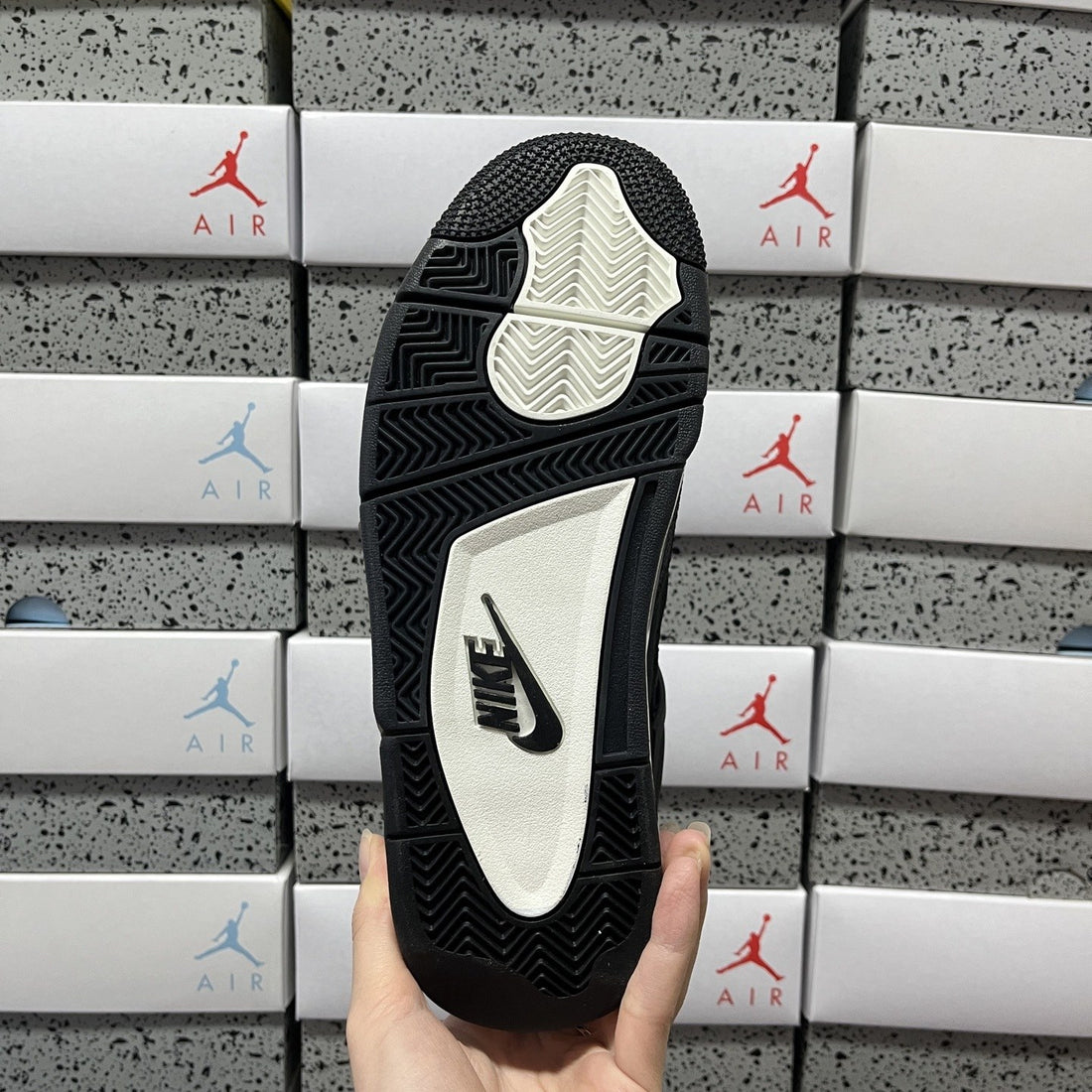 Air Jordan 4 Black Suede
