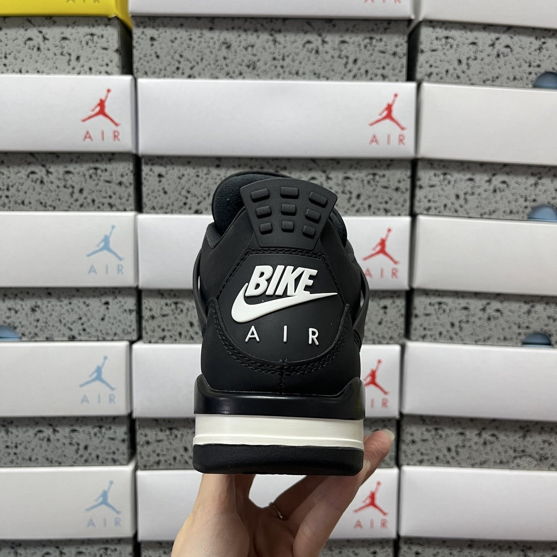 Air Jordan 4 Black Suede