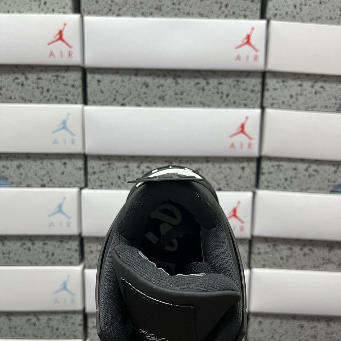 Air Jordan 4 Black Suede