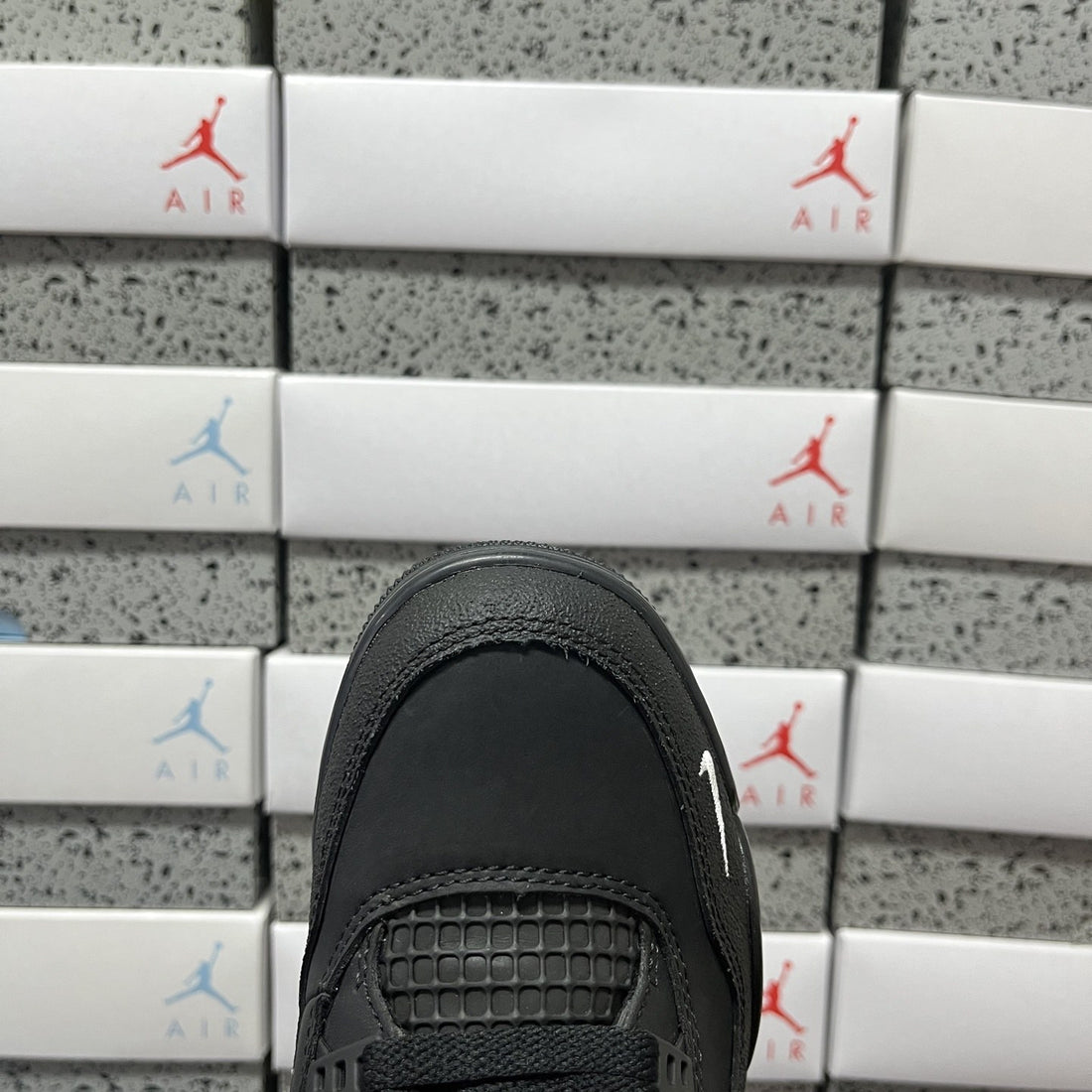 Air Jordan 4 Black Suede