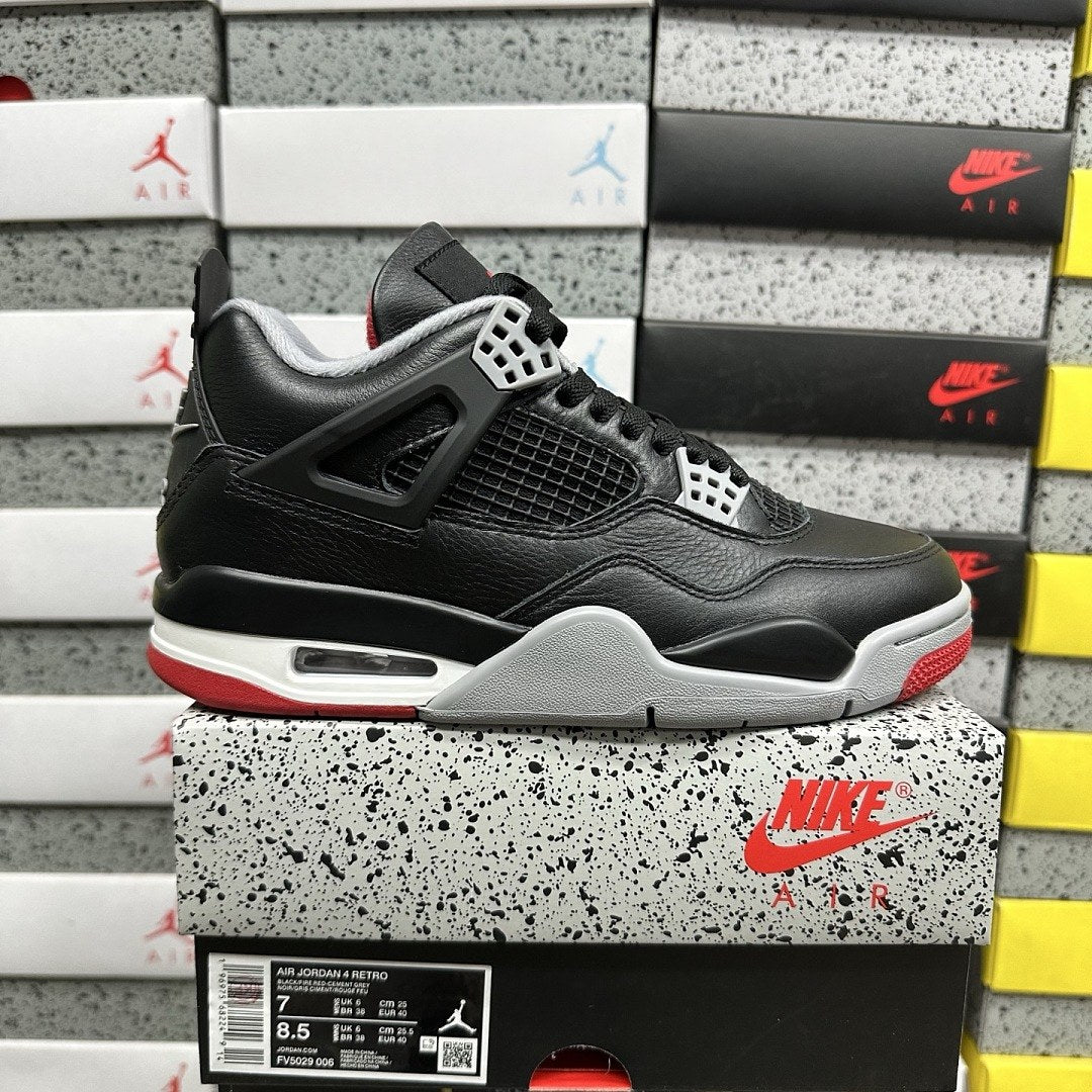 Air Jordan 4 Bred Reimagined