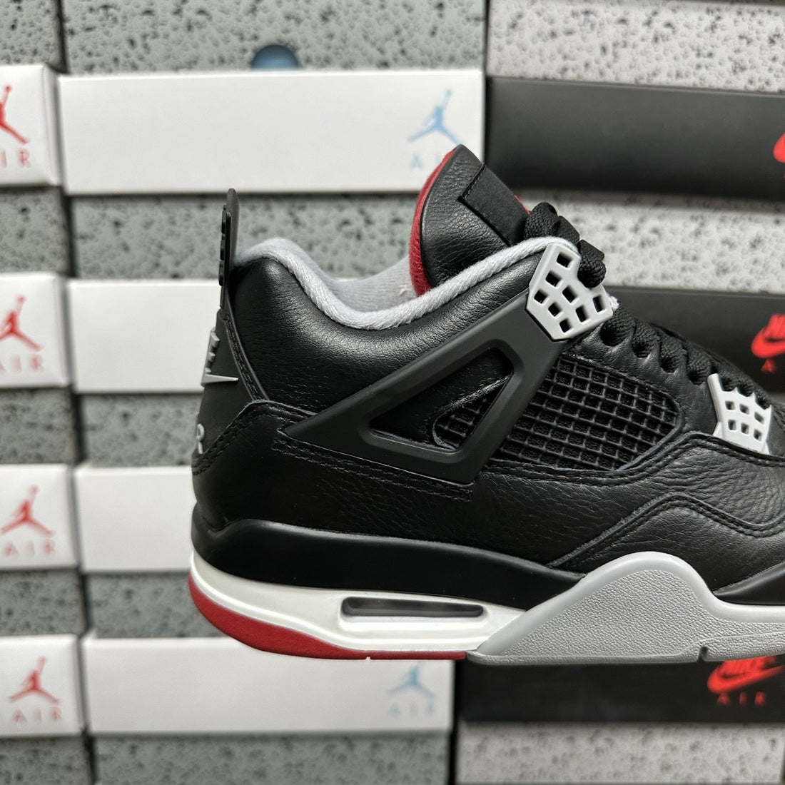 Air Jordan 4 Bred Reimagined
