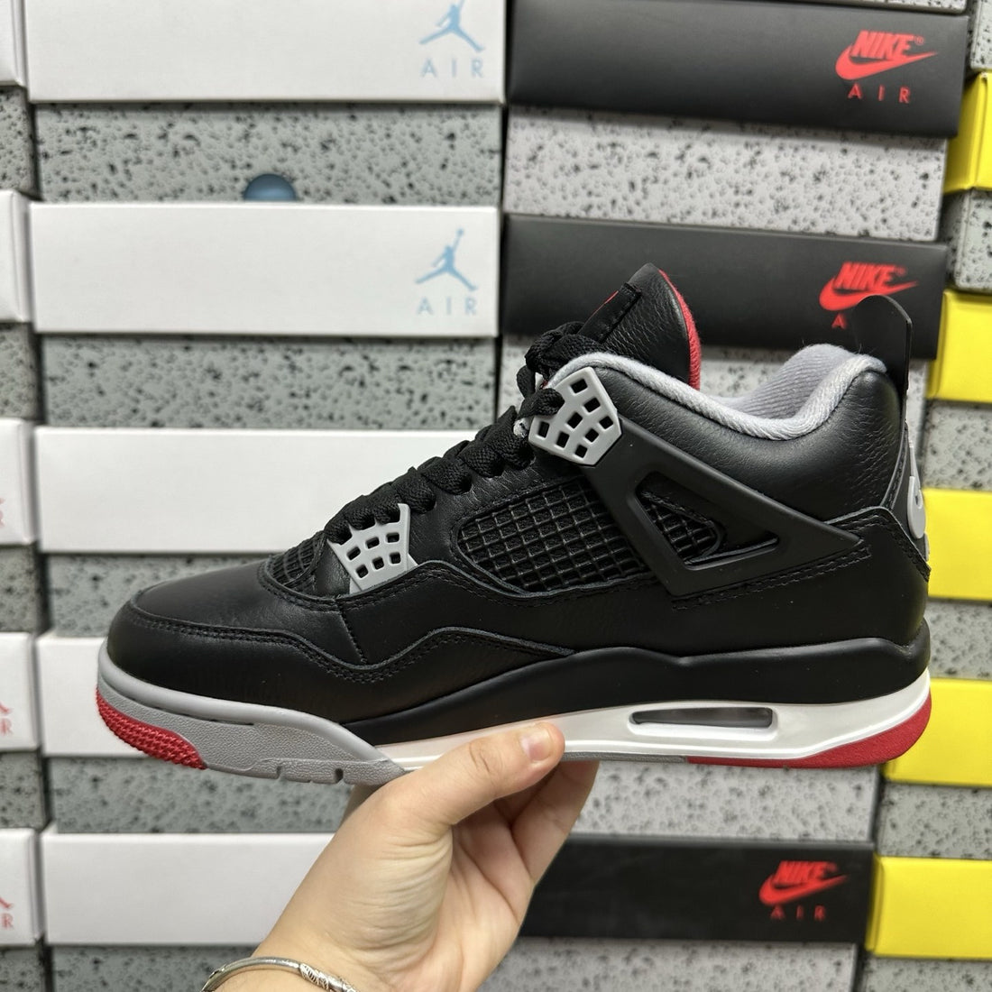 Air Jordan 4 Bred Reimagined