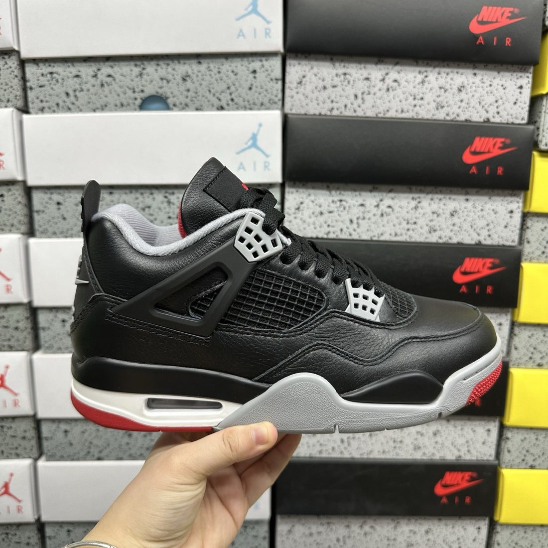 Air Jordan 4 Bred Reimagined