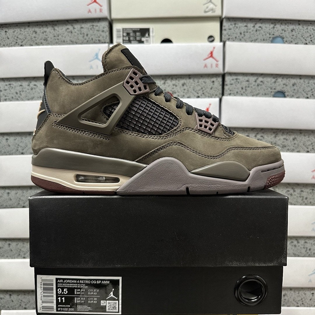 Air Jordan 4 Brown Suede