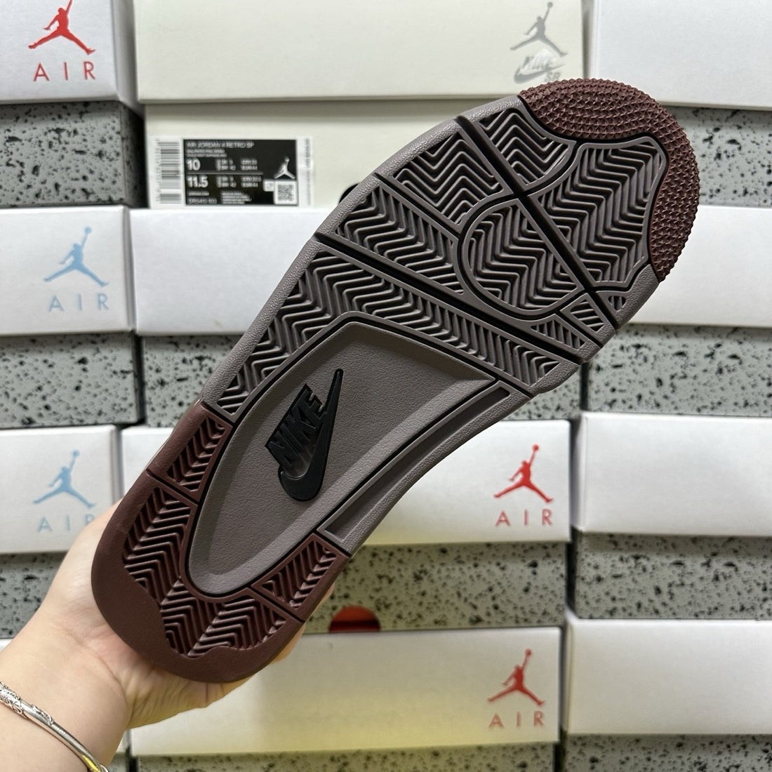 Air Jordan 4 Brown Suede