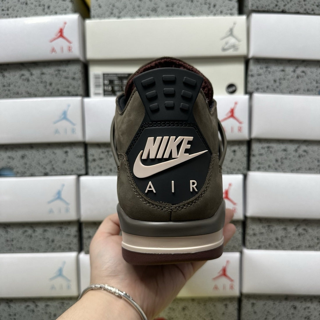 Air Jordan 4 Brown Suede